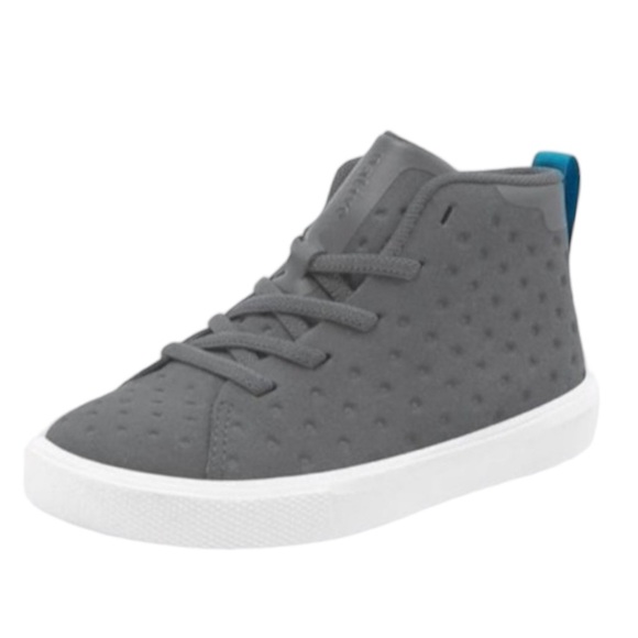 NEW Native Kids Monaco Gray Mid High Top Shoes